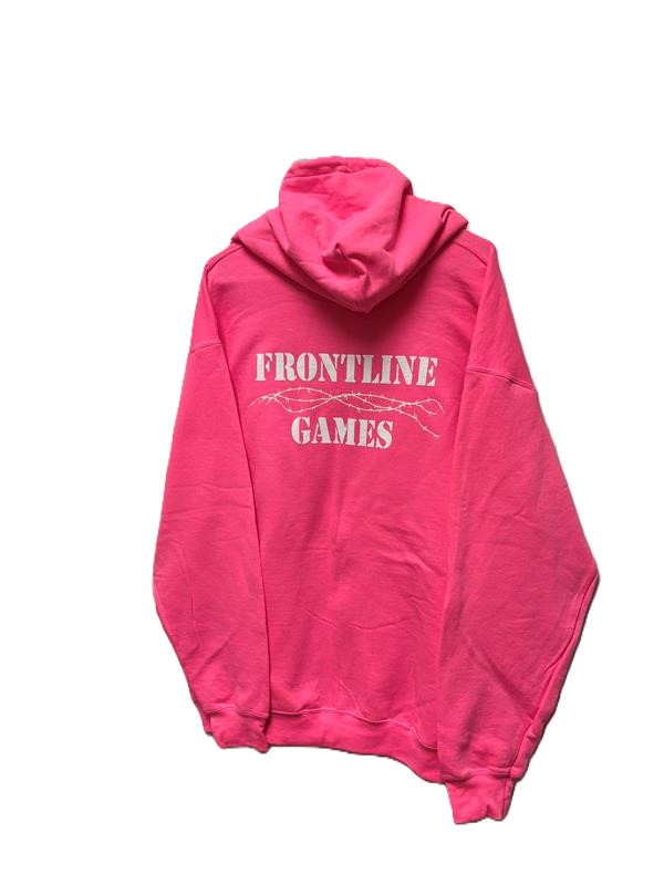 Frontline Games Zip up Hoodie - Pink